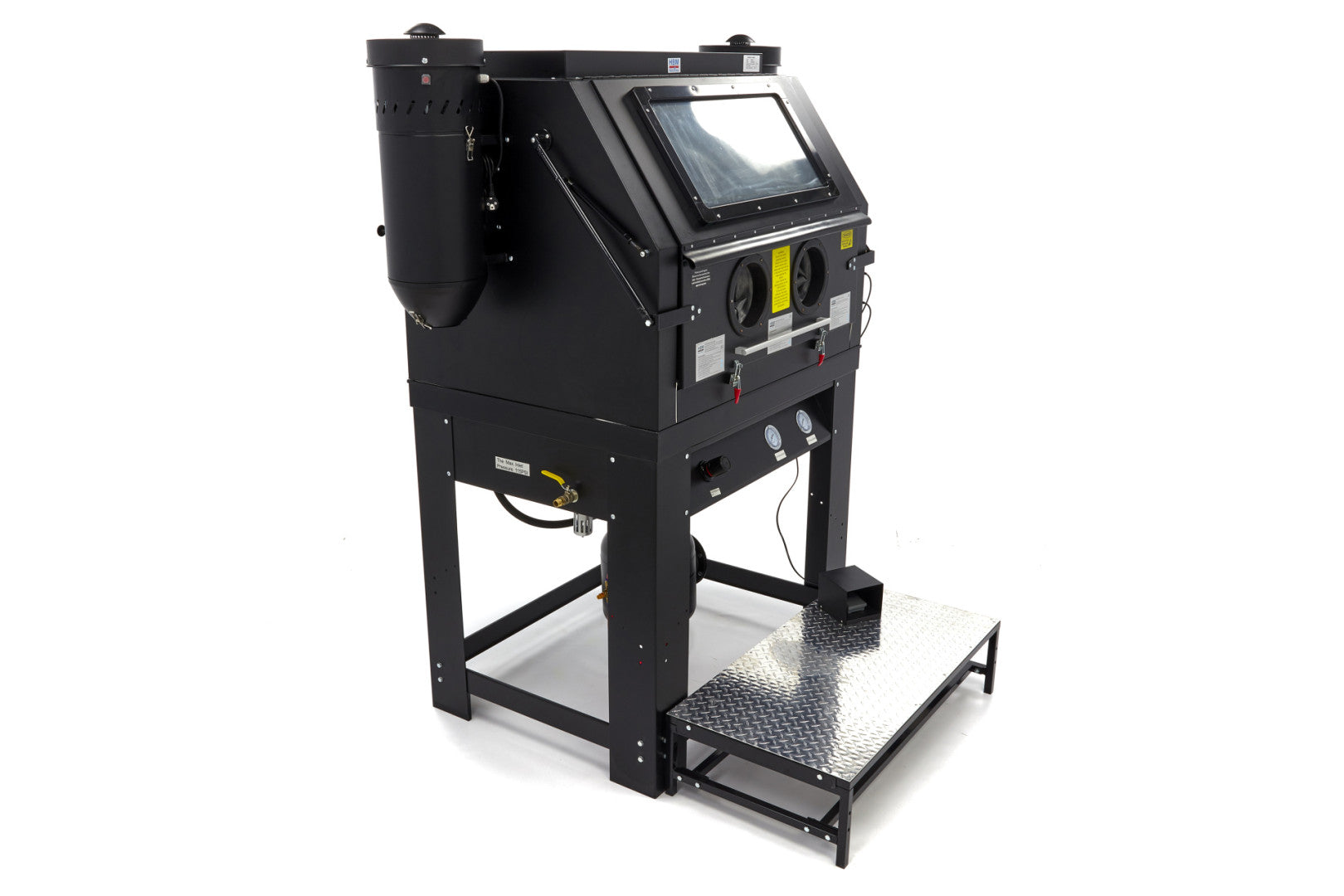Cabina de sablat cu vacuum 2 aspiratoare SBC 990