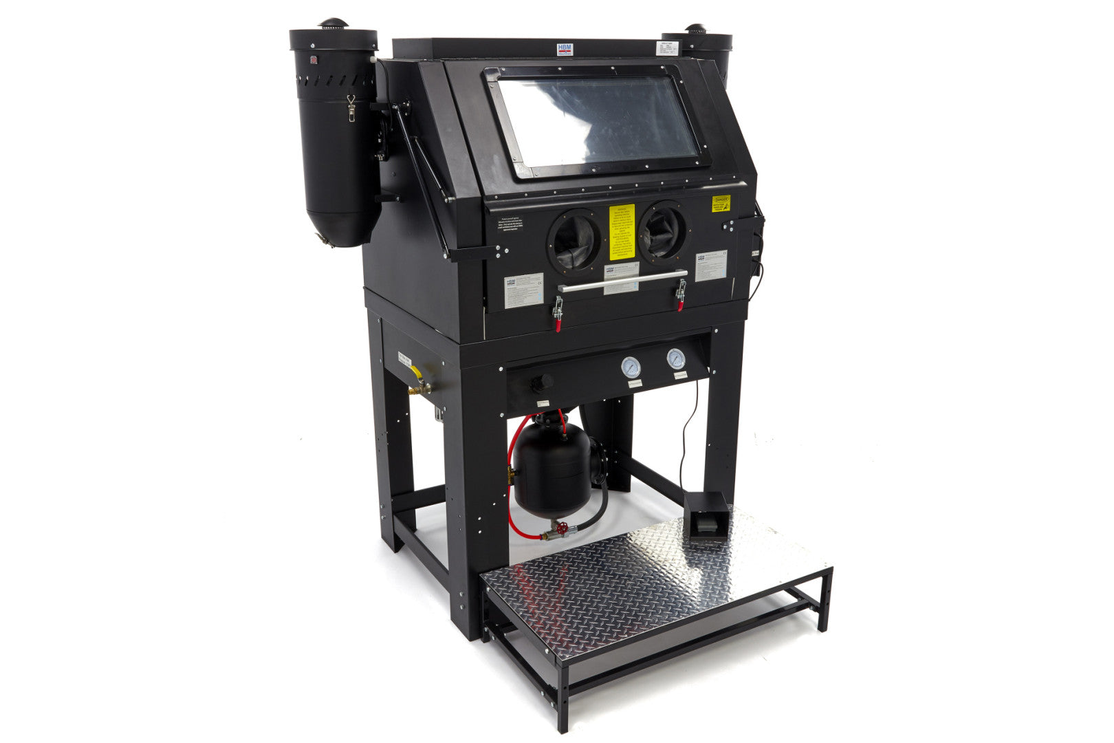 Cabina de sablat cu vacuum 2 aspiratoare SBC 990