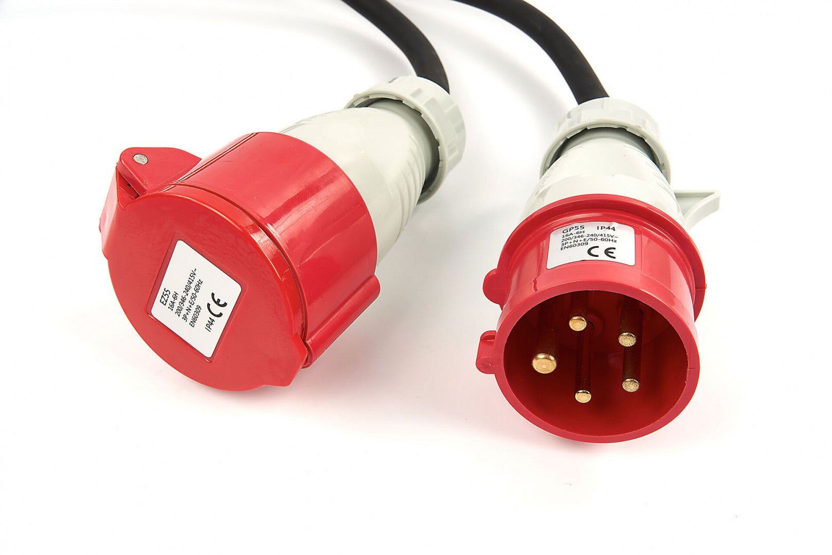 Cablu electric prelungitor trifazic 380V 5g x 1.5 mm 10m