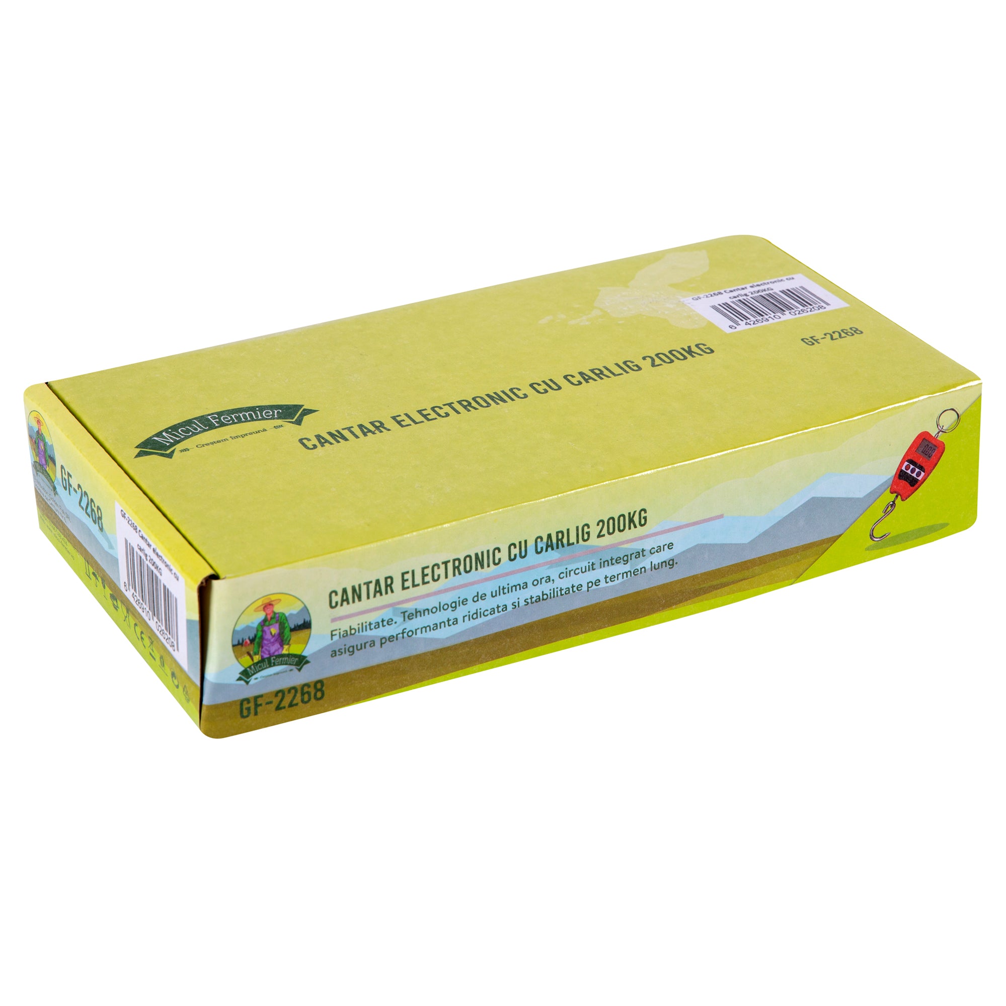 CANTAR ELECTRONIC DE MANA LCD 200KG