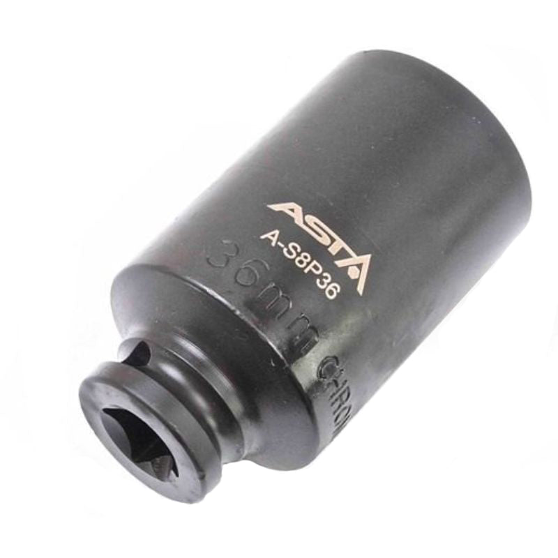 Cap tubulara de impact lunga bihexagonala 36mm 1/2"