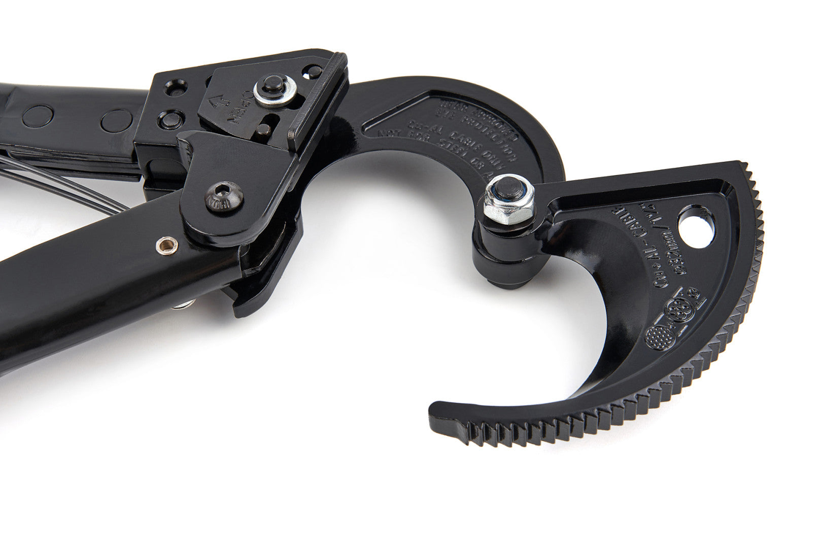 Cleste cutter pentru taiat cablu cu clichet 240mm HBM