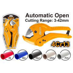 Cleste pentru taiat tevi PVC 42mm INGCO