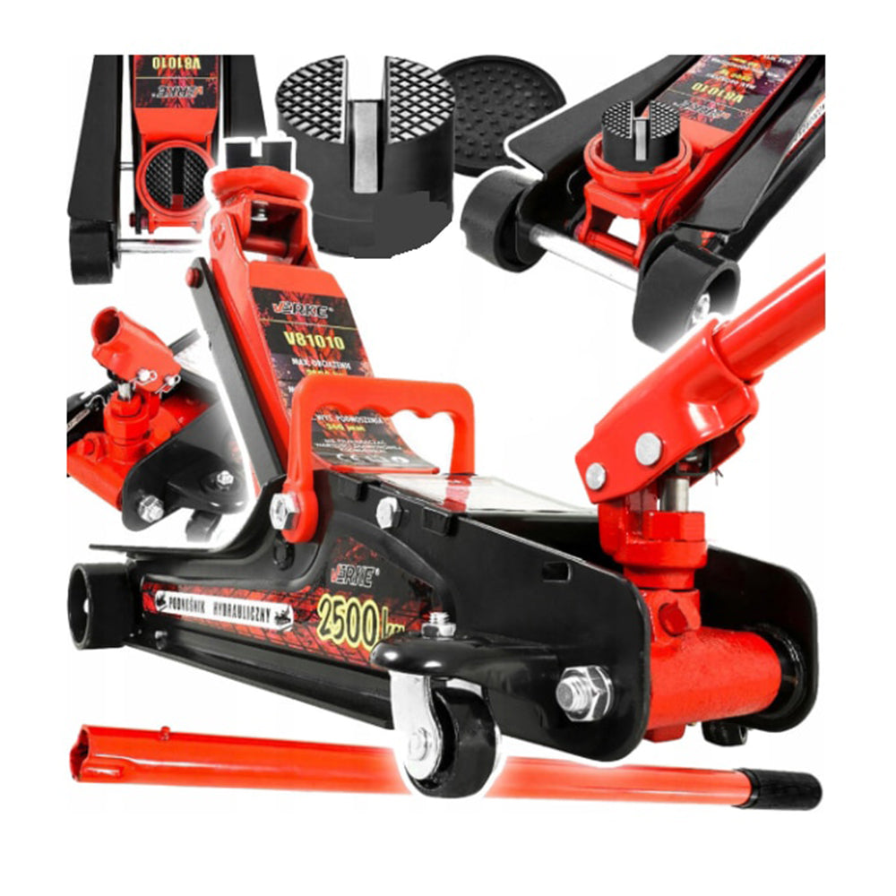 Cric crocodil cu maner rotativ 2.5T
