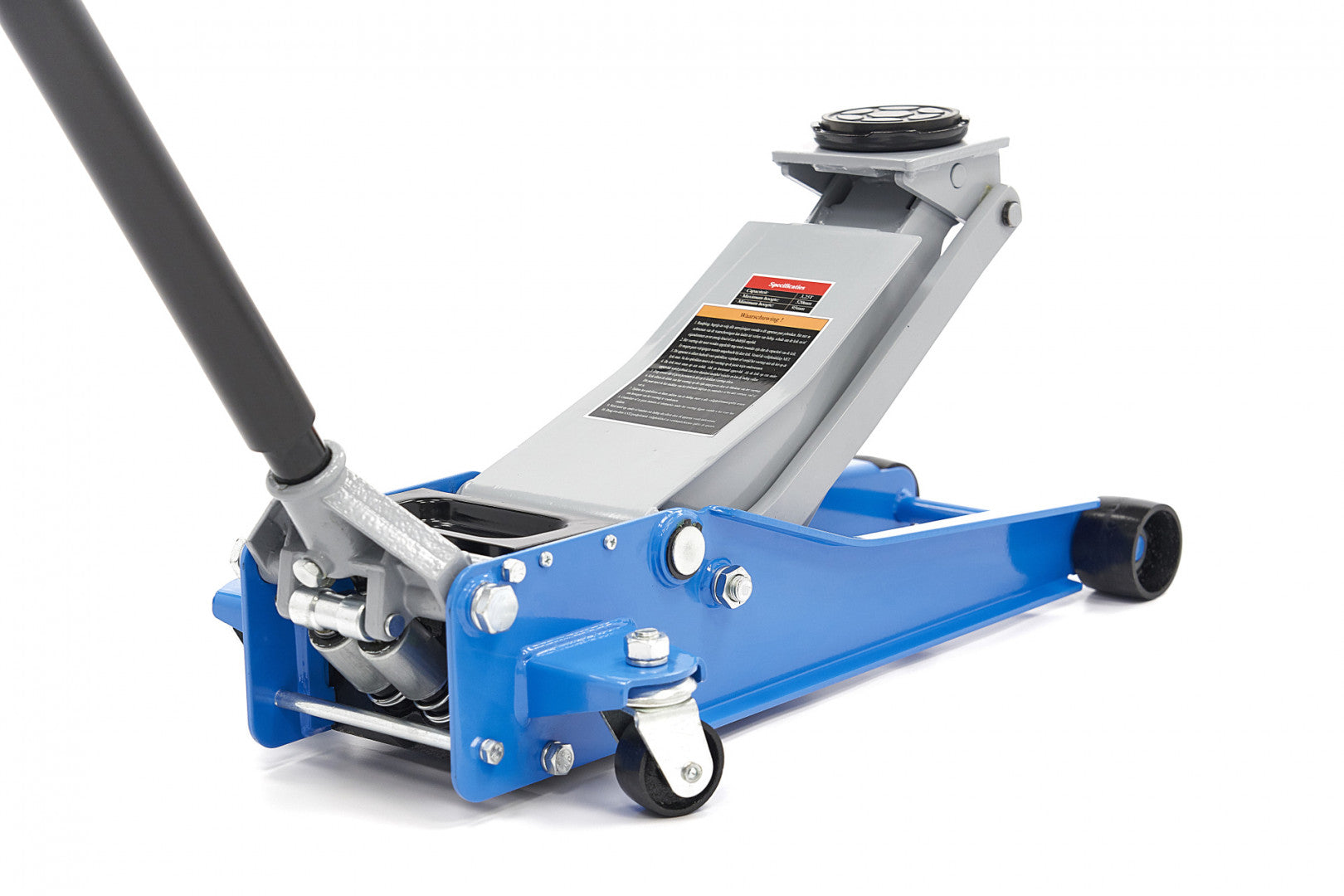 Cric crocodil profesional cu dublu cilindru talie extra joasa 3.25T HBM MACHINES OLANDA