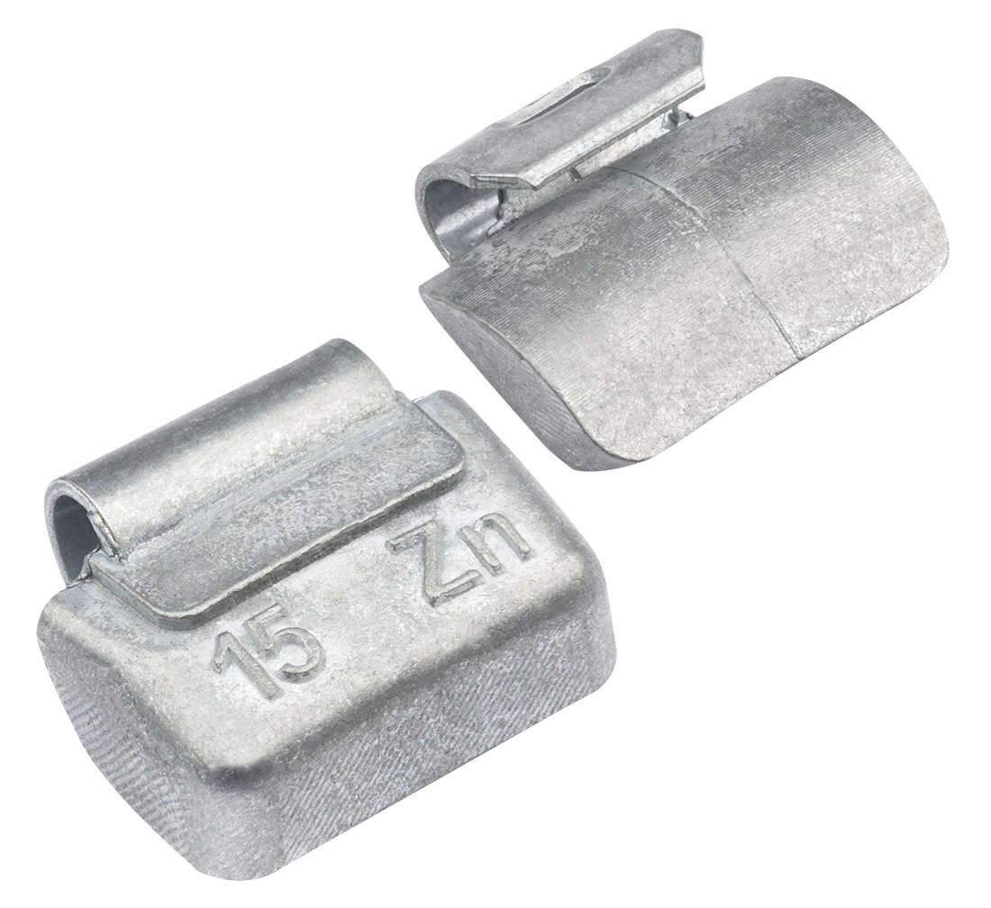 Cutie contragreutati pentru jante de tabla 15 grame - 100 buc - zn 1.55 kg