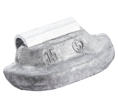 Cutie contragreutati pentru jante tabla 15 grame - 100 buc - pb 1.55 kg