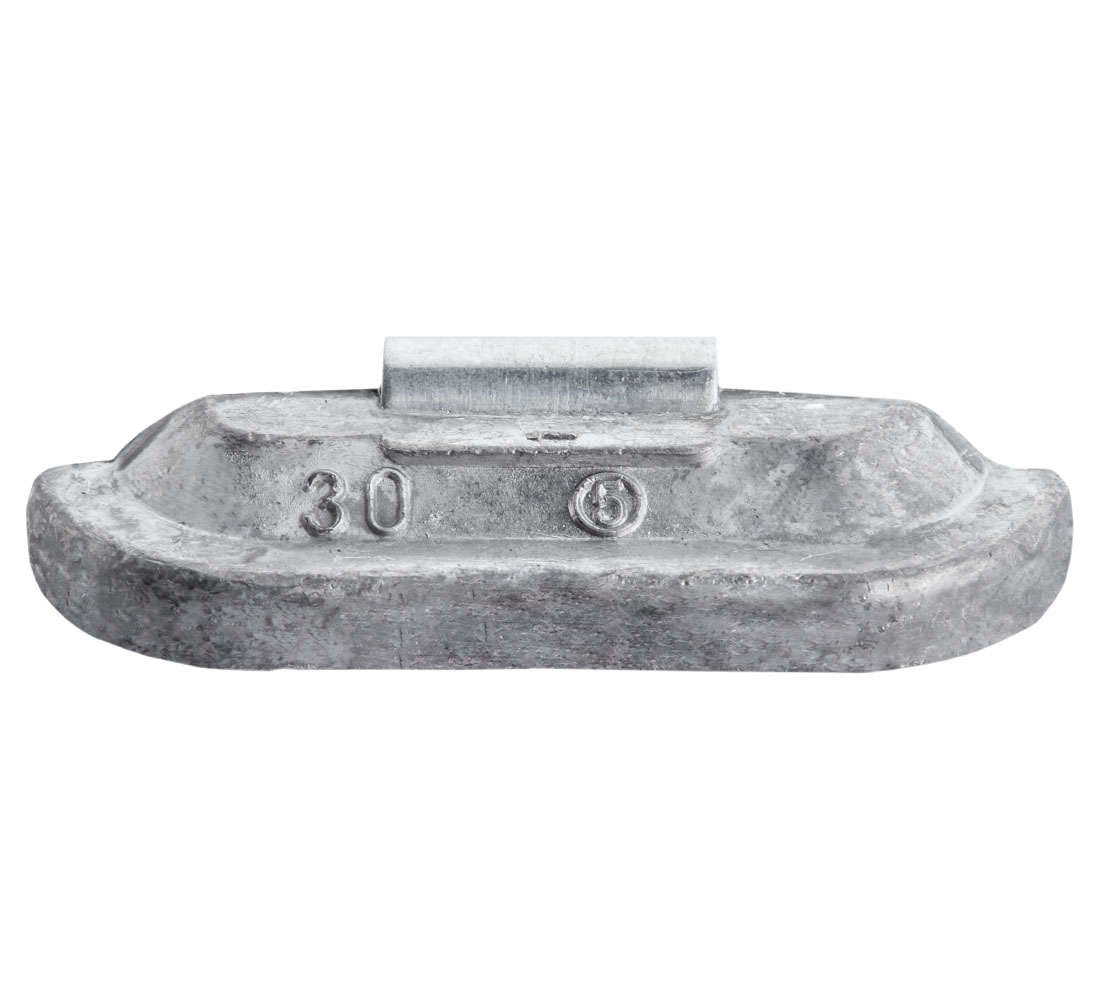 Cutie contragreutati pentru jante tabla 30 grame - 100 buc - pb 2.95 kg