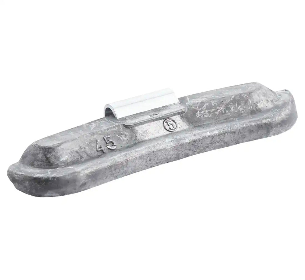 Cutie contragreutati pentru jante tabla 45 grame - 50 buc - pb