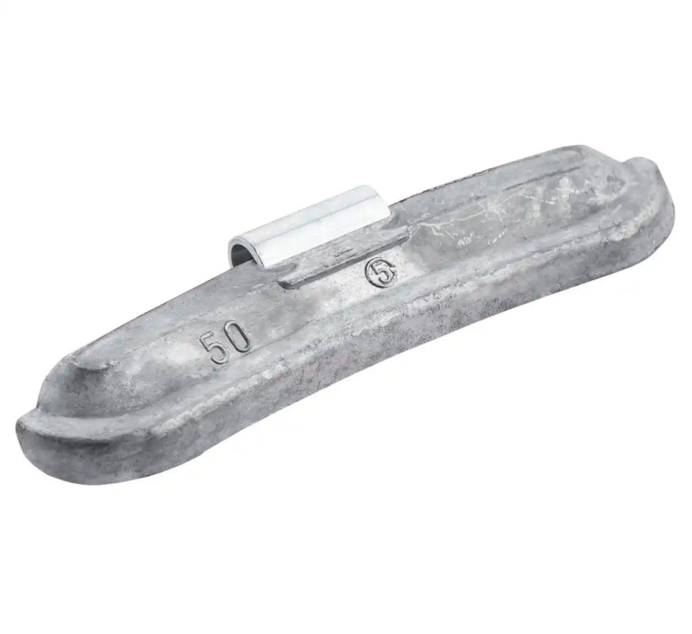Cutie contragreutati pentru jante tabla 50 grame - 50 buc - pb