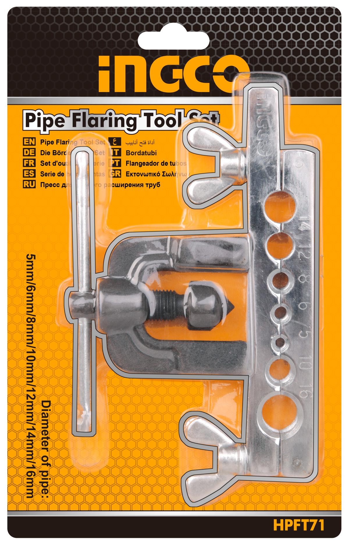 Dispozitiv de bercuit conducte 5-16mm INGCO