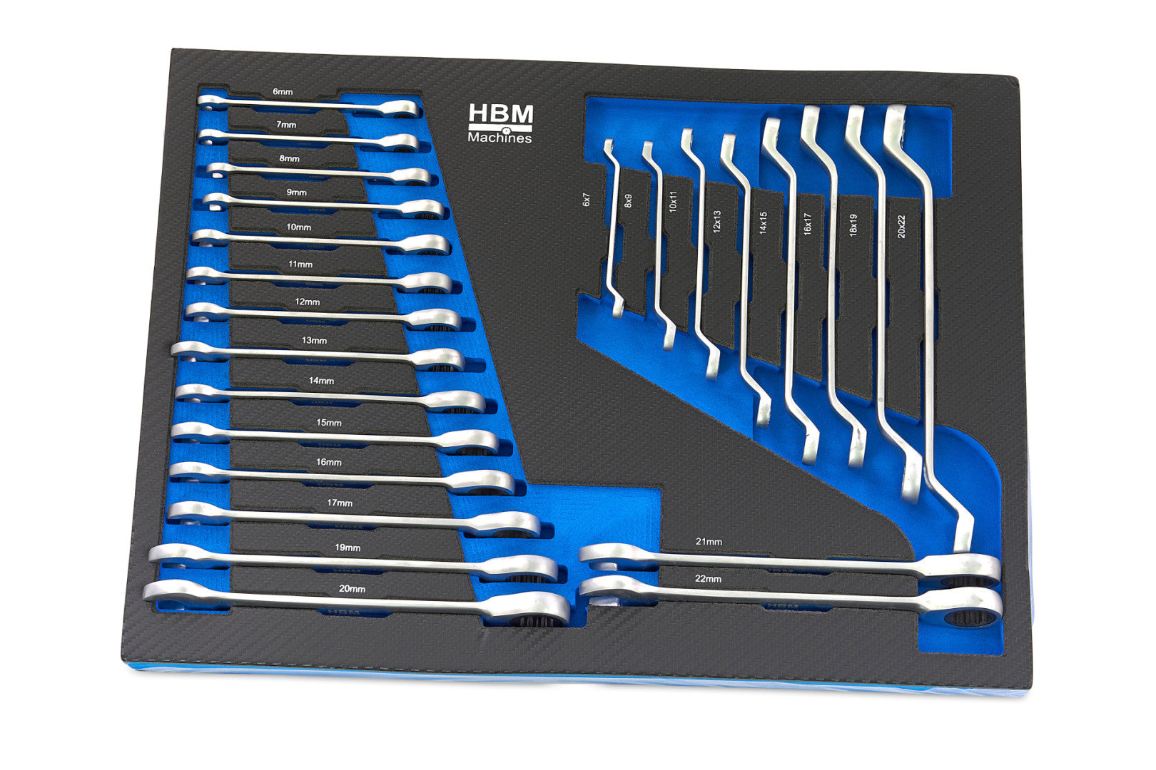 Dulap scule profesional HBM cu 7 sertare, 196 piese, 5 module – premium, OLANDA
