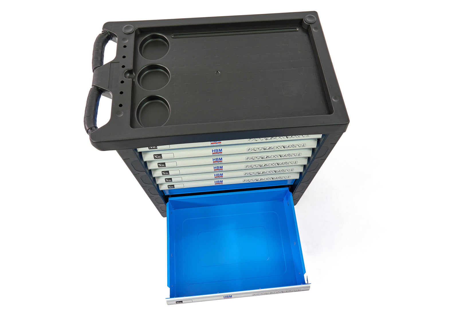 Dulap scule profesional HBM cu 7 sertare, 196 piese, 5 module – premium, OLANDA