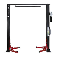 Elevator auto 2 coloane 4T 380V cu traversa pe sus