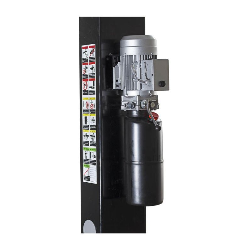 ELEVATOR AUTO CU 2 COLOANE 4T 380V CU TRAVERSA PE SUS, MANUAL