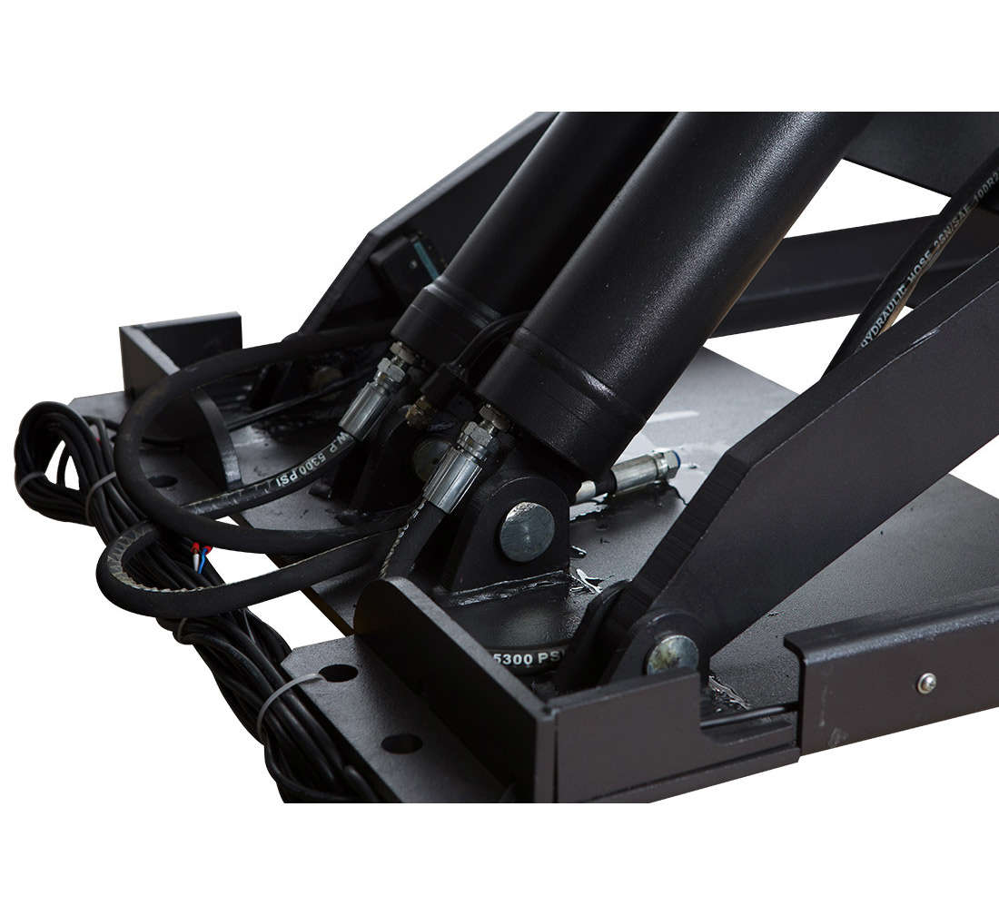 Elevator vulcanizare tip foarfeca talie joasa 3T 380V