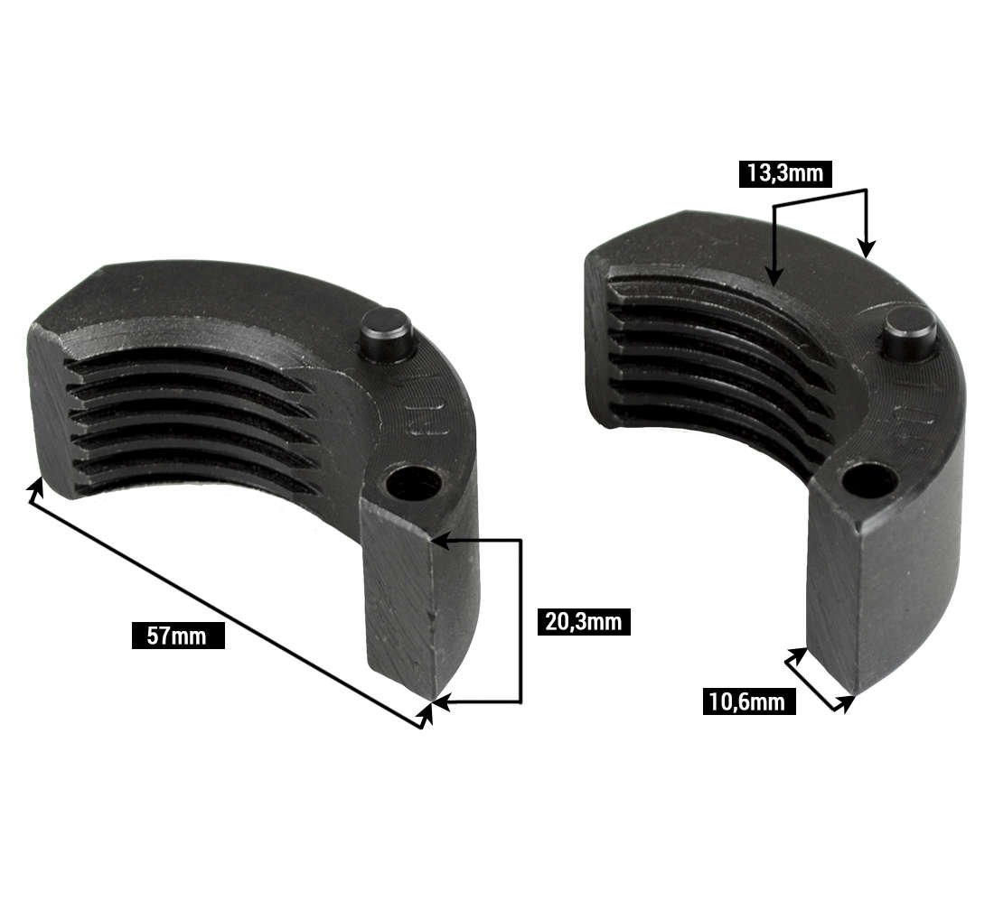 Filet de schimb 36 mm pentru piulita de fixare rapida la masina de echilibrat