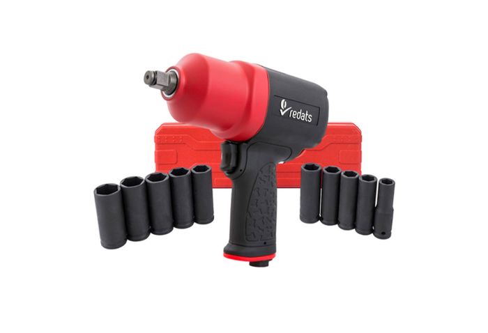 Pistol pneumatic de impact 1/2 1900 NM + set tubulare de impact ½ 13 - 26 mm