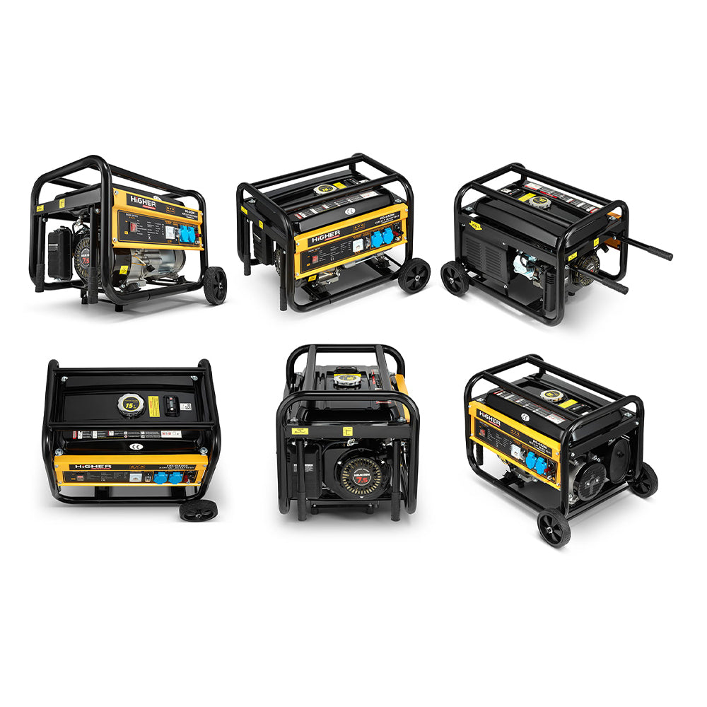 Generator electric 4.2KW cu motor pe benzina 7.5cp HIGHER