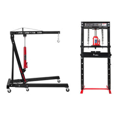 Girafa hidraulica scos motor 2T + presa stand 20T cric butelie