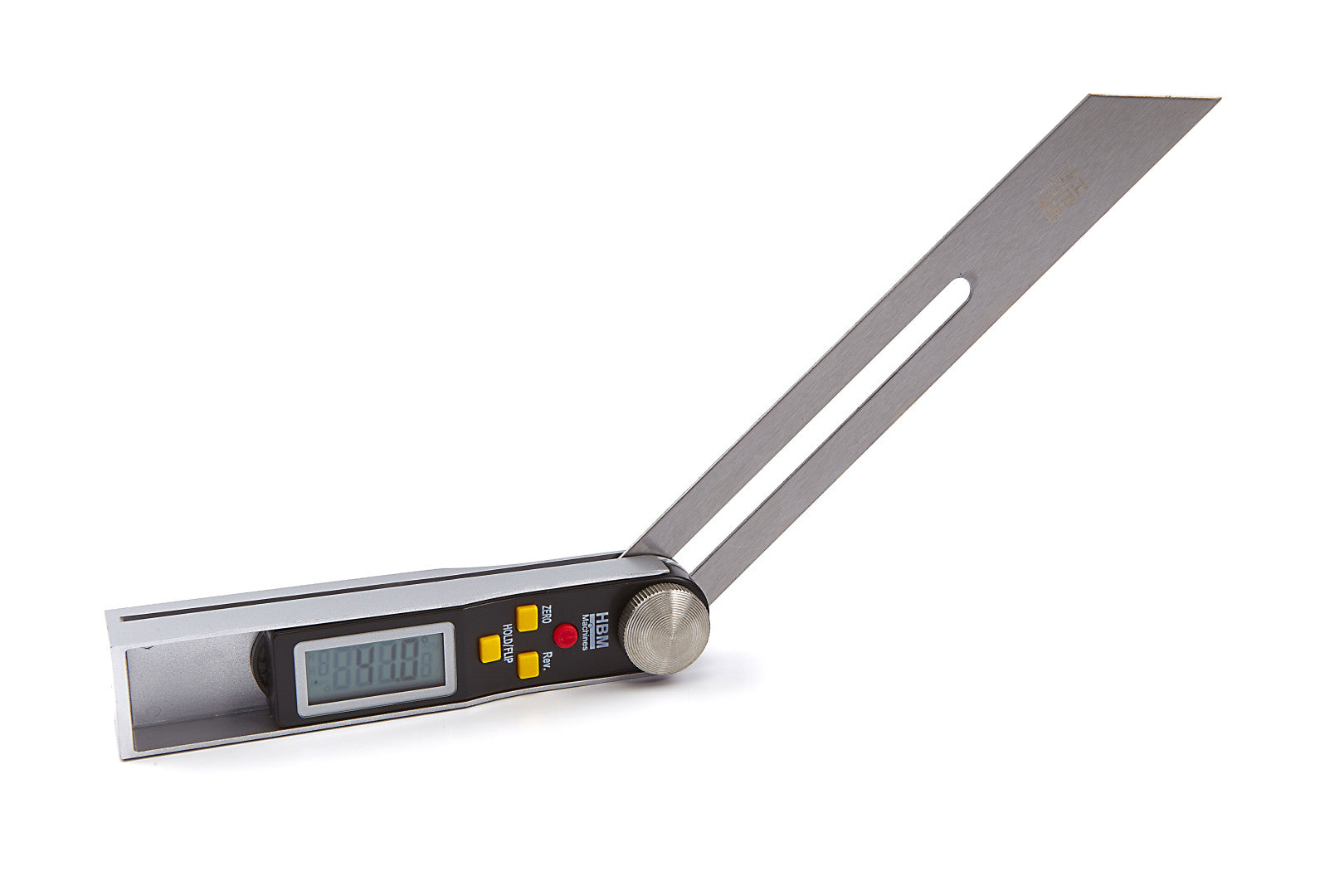 Goniometru digital cu rigla pentru unghiuri 200mm HBM
