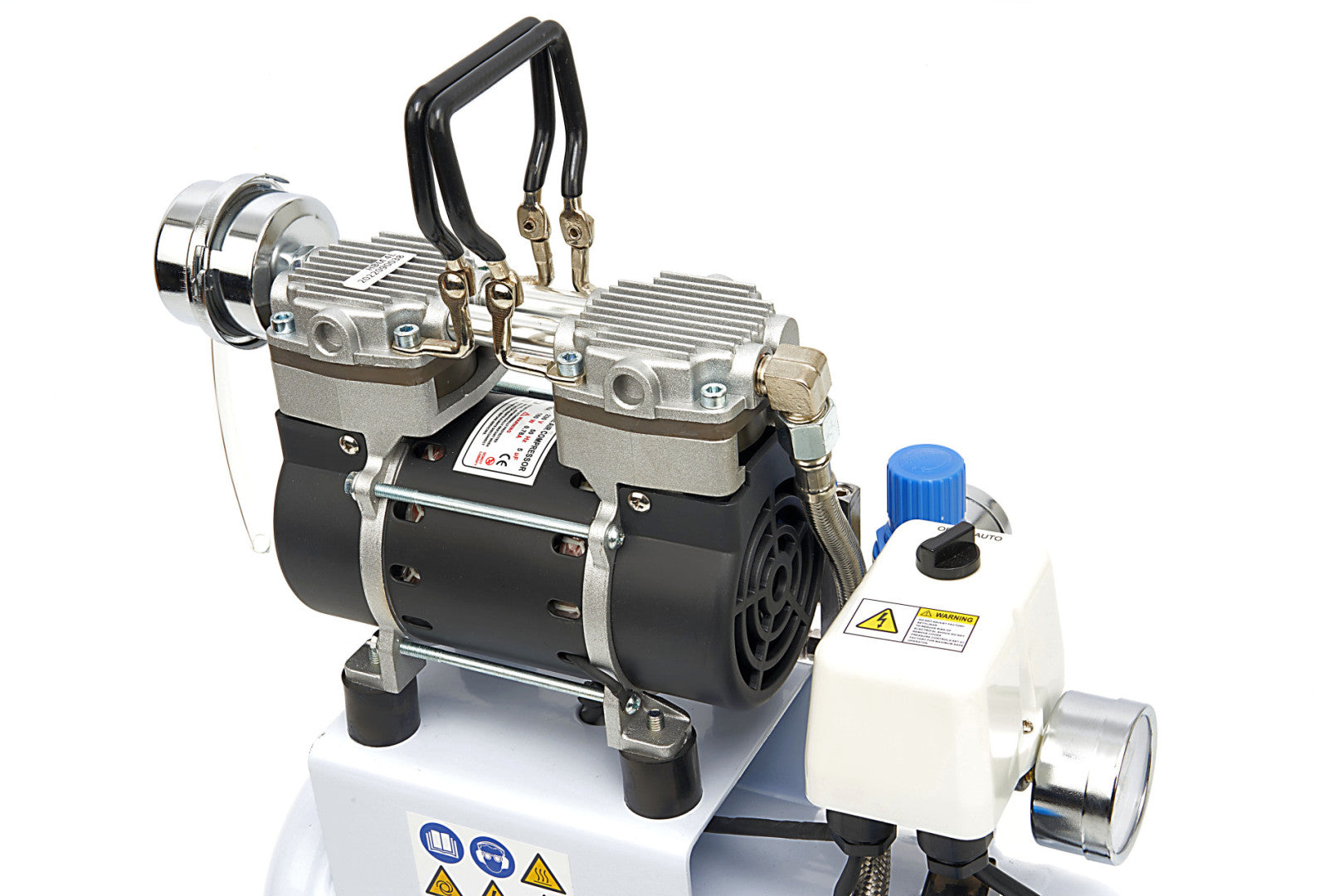 COMPRESOR SILENTIOS  ZGOMOT REDUS FARA ULEI AEROGRAF AIRBRUSH 4L 180W HBM MACHINES OLANDA