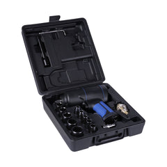 SET PISTOL DE IMPACT 1/2 610 NM CU TUBULARE 1/2  9-27MM 15 PIESE ZIONAIR OLANDA