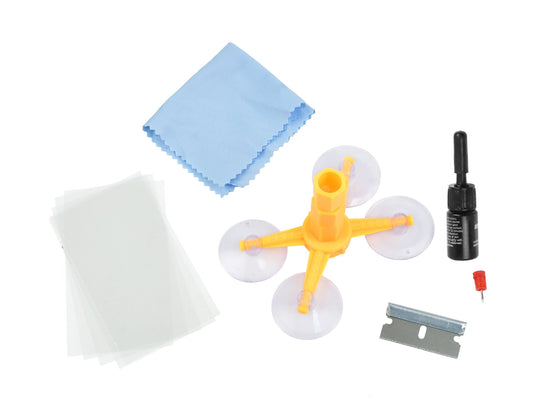 Kit reparatie parbriz geam auto - fisura - lovitura de piatra