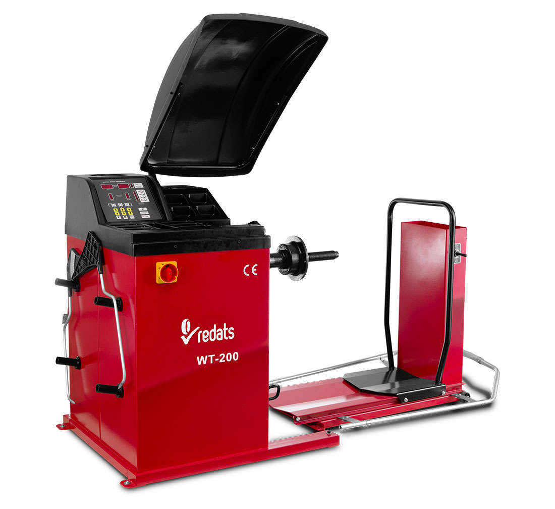Masina de echilibrat roti turisme autoutilitare camioane 10-30" REDATS POLONIA