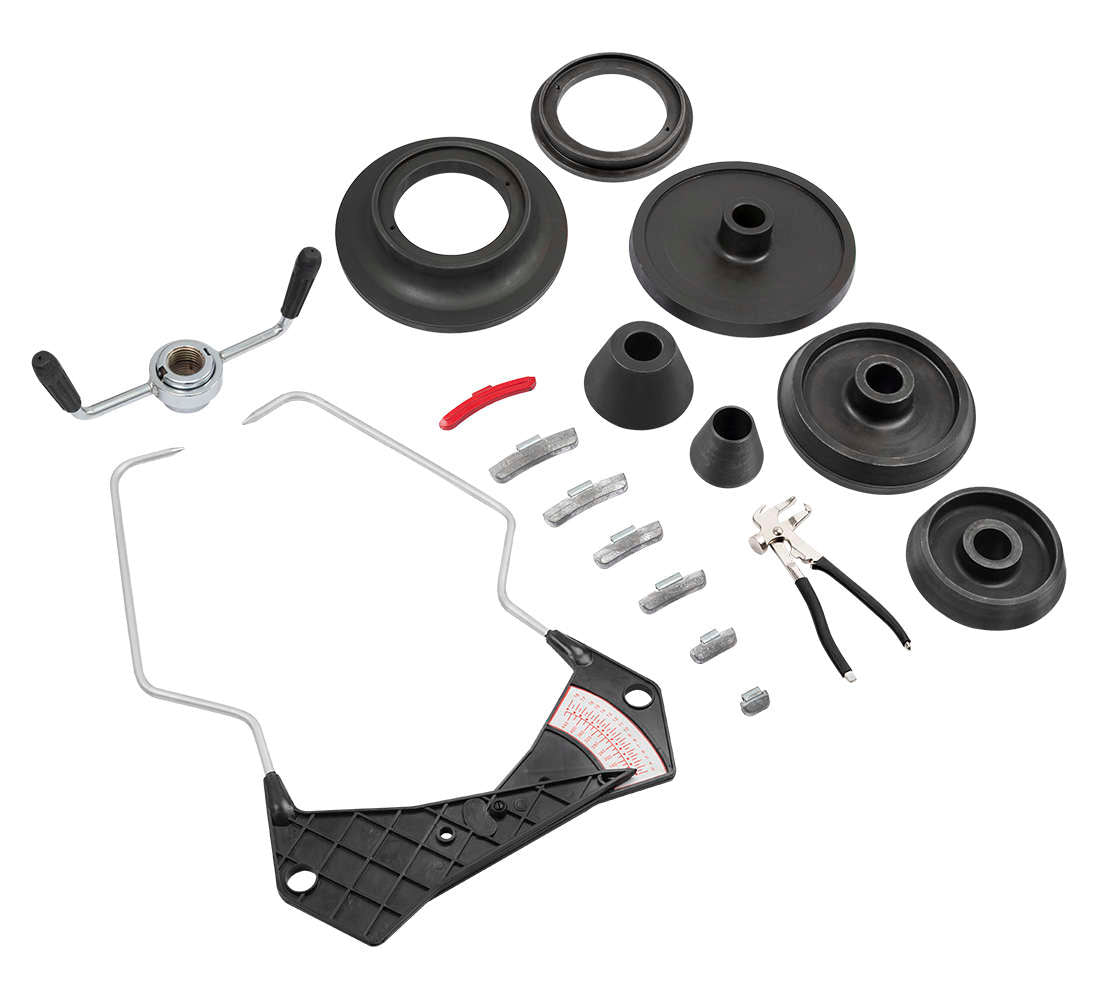 Masina de echilibrat roti turisme autoutilitare camioane 10-30" REDATS POLONIA