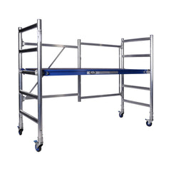 Schela mobila profi cu inaltime de lucru 3.15m pliabila alx fs 75 cu scara torso fabricatie OLANDA