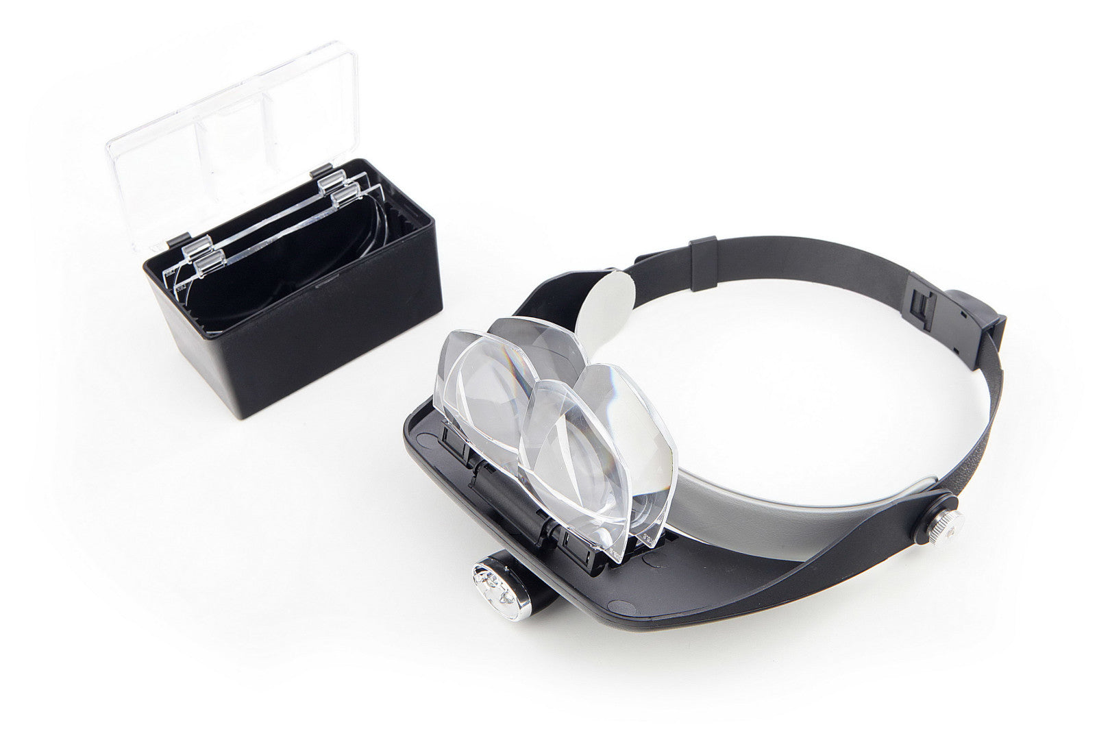 Ochelari cu lupa de cap interschmbabil cu iluminare LED HBM MACHINES OLANDA