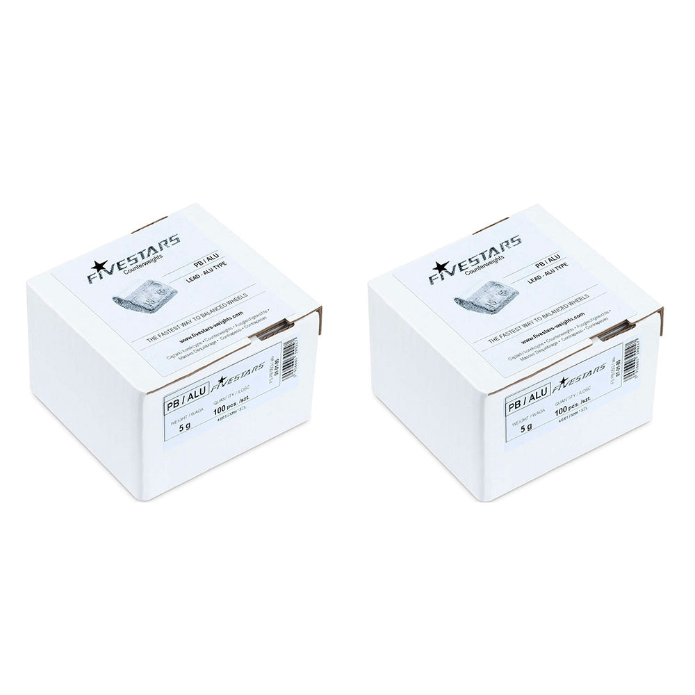 Pachet contragreutati pt jante aliaj 5 grame - 200 buc