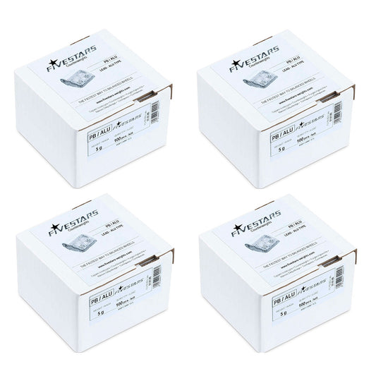 Pachet contragreutati pt jante aliaj 5 grame - 400 buc