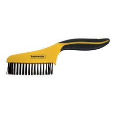 Perie de sarma bi-material otel-carbon cu maner 4x16 TOPMASTER