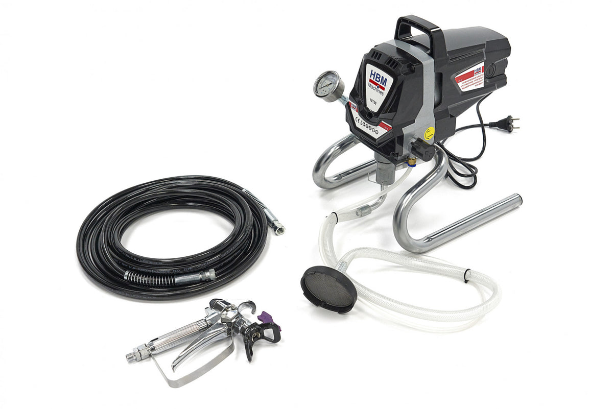 Pistol agregat pompa de vopsit hidrodinamica fara aer 1010W HBM