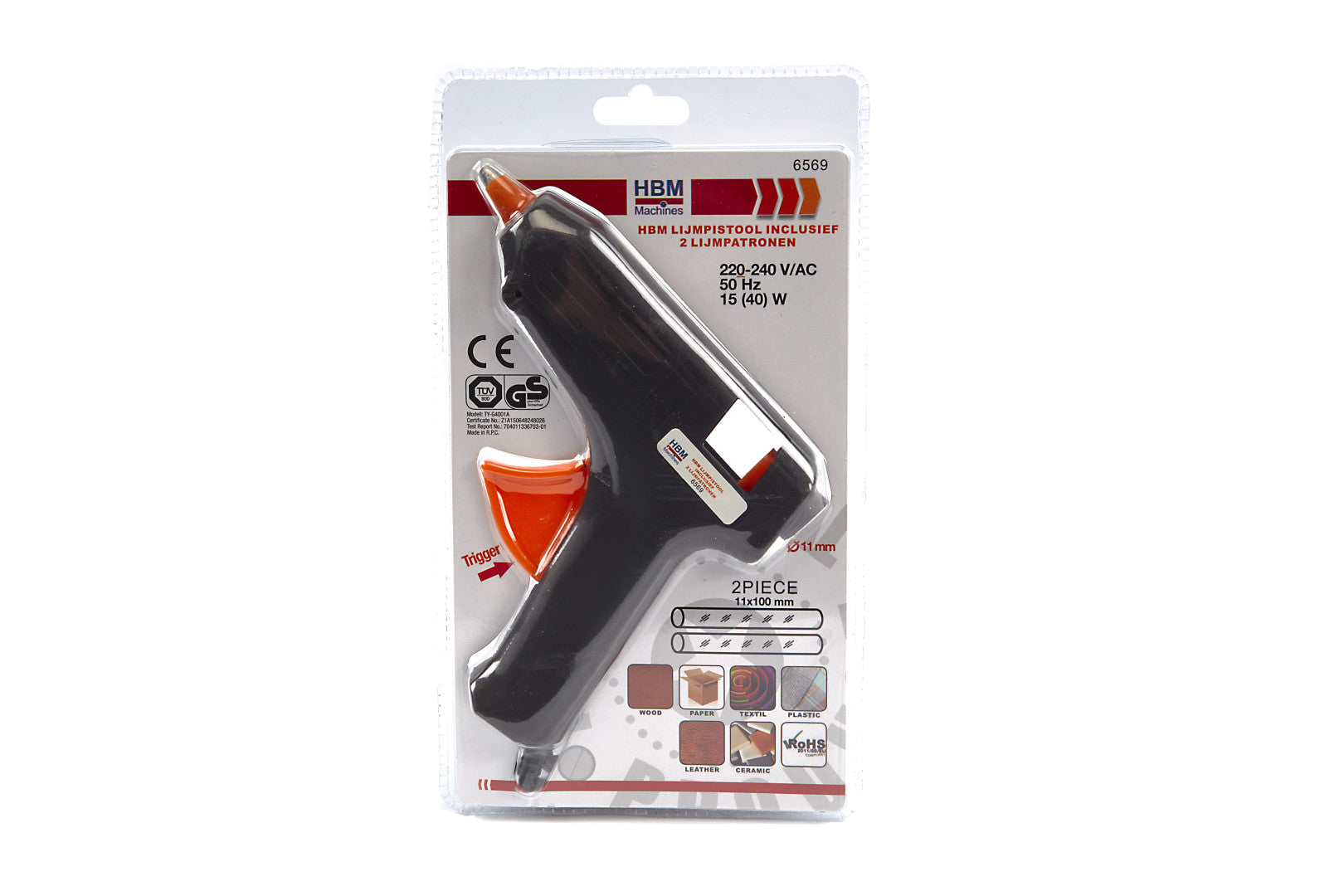 Pistol de lipit cu silicon 40w HBM