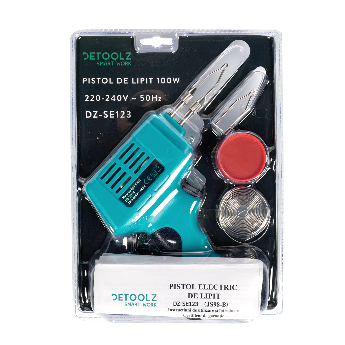 PISTOL ELECTRIC DE LIPIT 100W DETOOLZ