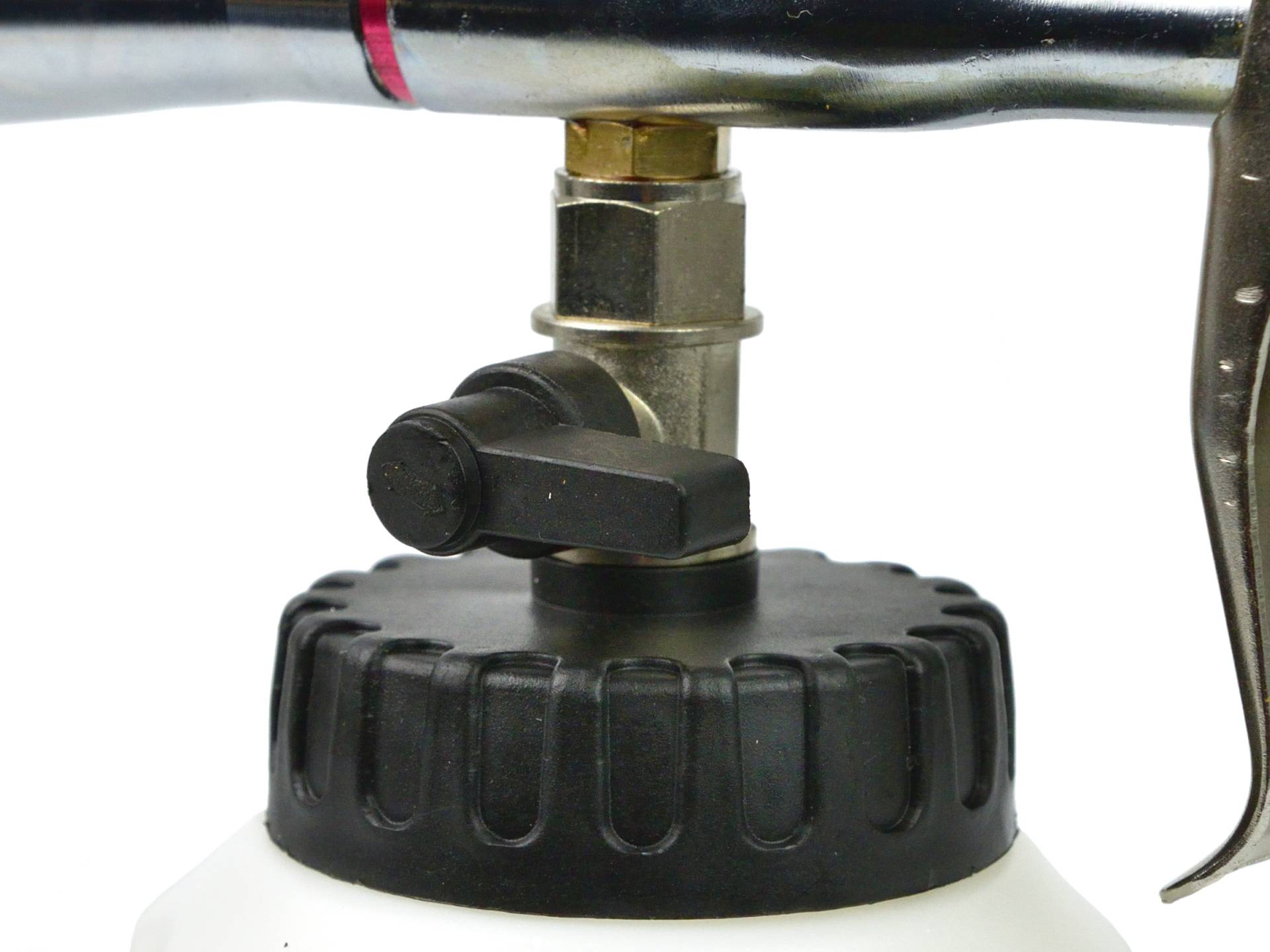 Pistol pneumatic TORNADER pentru spalat tapiterii cu perie