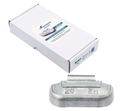 CUTIE CONTRAGREUTATI PENTRU JANTE DE TABLA 20 GRAME - 100 BUC - ZN