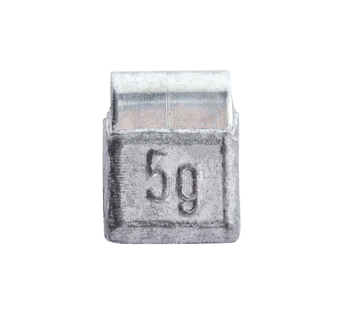 CUTIE CONTRA-GREUTATI PENTRU JANTE TABLA 5 GRAME - 100 BUC - PB 0.55 KG