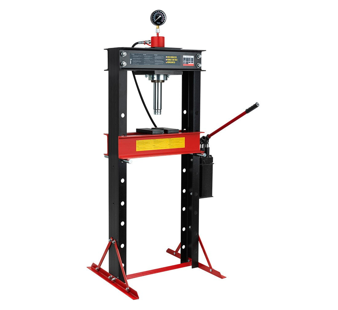 PRESA STAND HIDRAULICA 30T CU POMPA DUBLA  REDATS