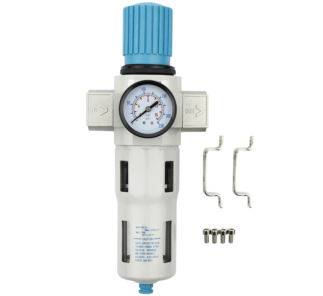 FILTRU AER CU REGULATOR PRESIUNE 1” P-790 PRO