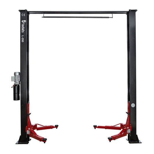 ELEVATOR AUTO CU 2 COLOANE 4T 380V CU TRAVERSA PE SUS, MANUAL