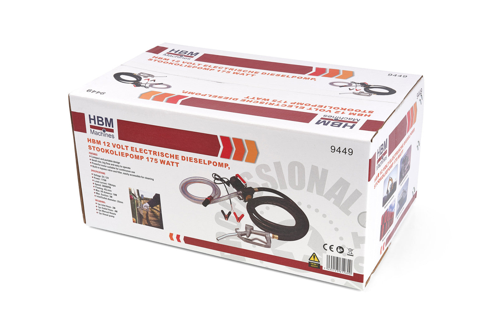 Pompa electrica pentru transfer motorina si alte lichide 12V 175W