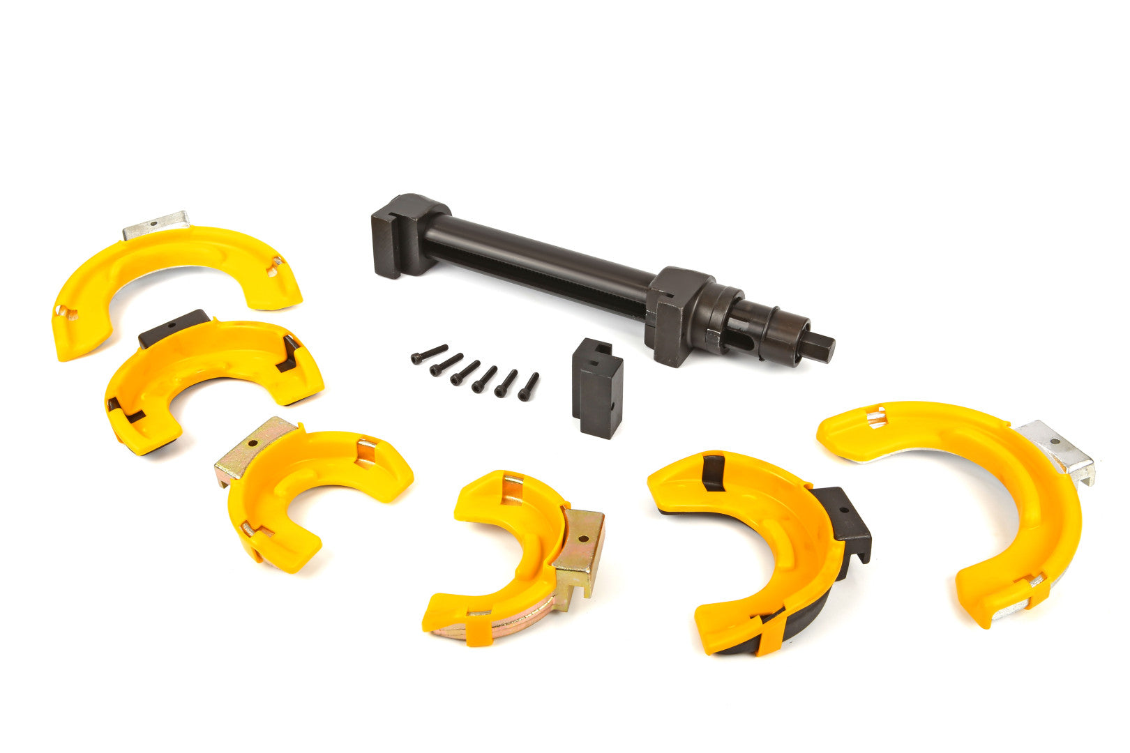 Presa arcuri de suspensie autoturisme si autoutilitare MC PHERSON cu protectie 80-265 mm 1T