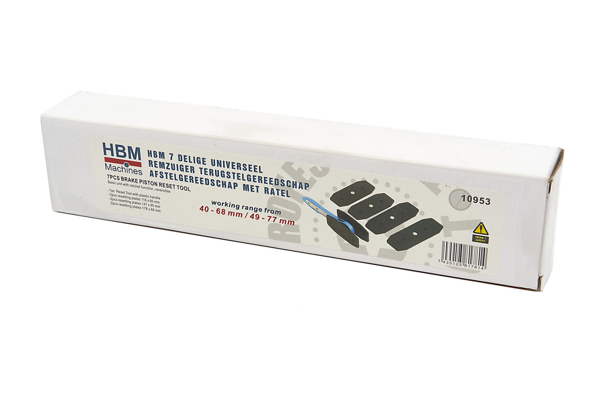 Presa pentru etriere frana cu clichet 7 piese HBM