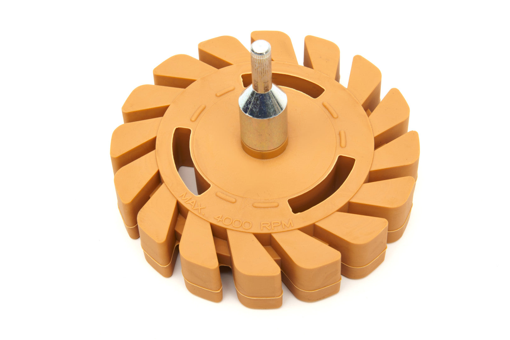 Radiera crestata de 100mm pentru inlaturat adeziv colant impuritati lipici adaptor burghiu inclus HBM MACHINES OLANDA