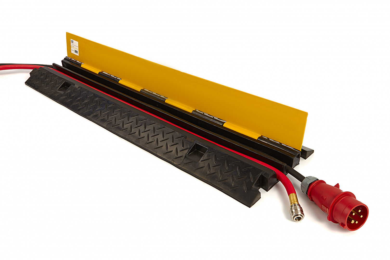 Rampa limitator de viteza cu canal pentru cabluri, 100 cm, HBM MACHINES premium, OLANDA - protectie cabluri electrice