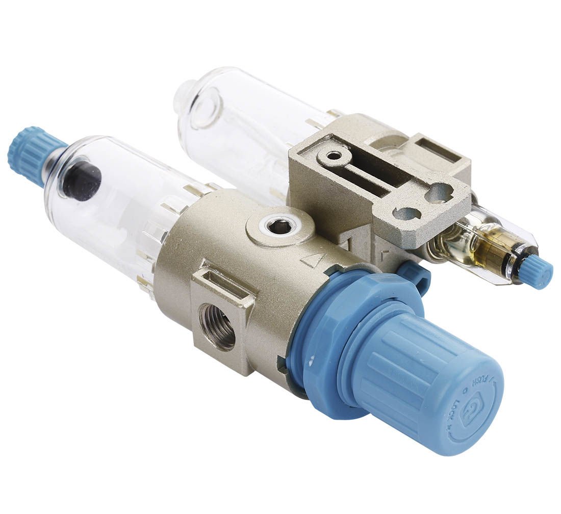 Separator apa si lubrifiere cu regulator de presiune 1/4 p-600
